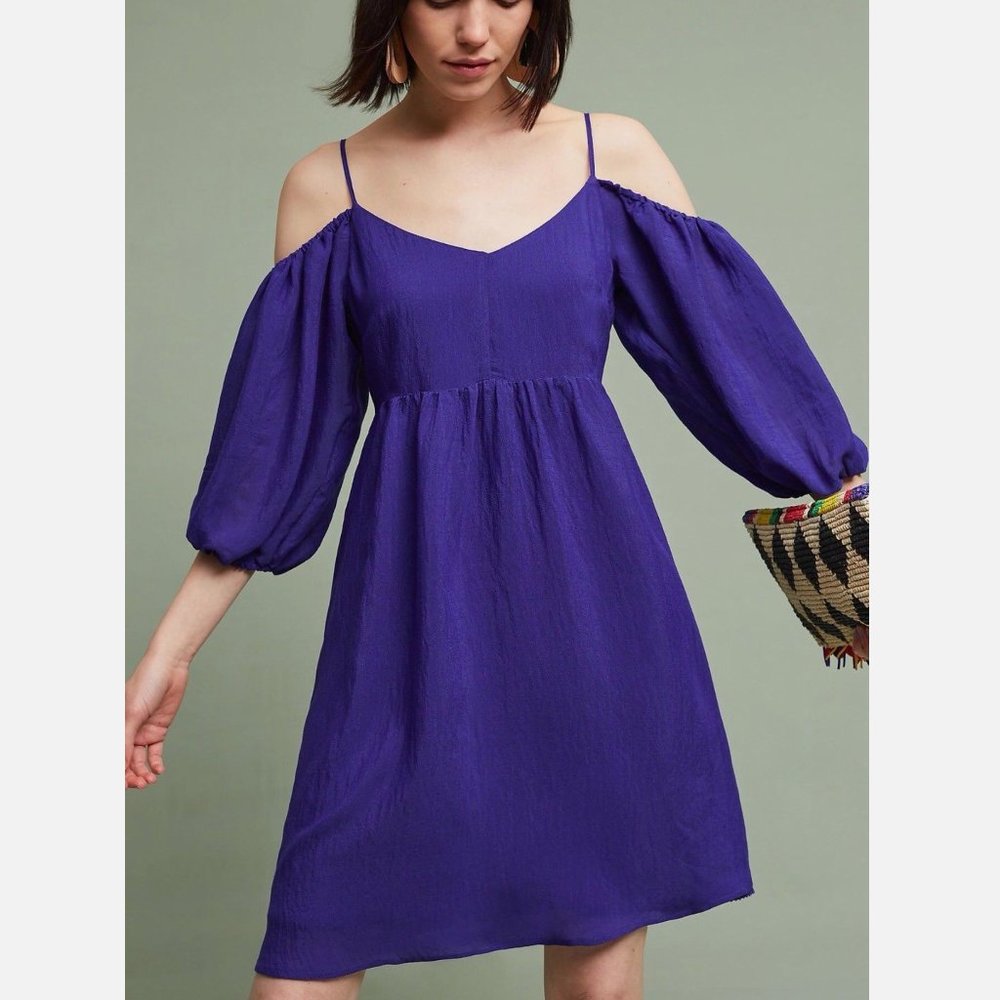 Moulinette Soeurs Carina Open-Shoulder Dress